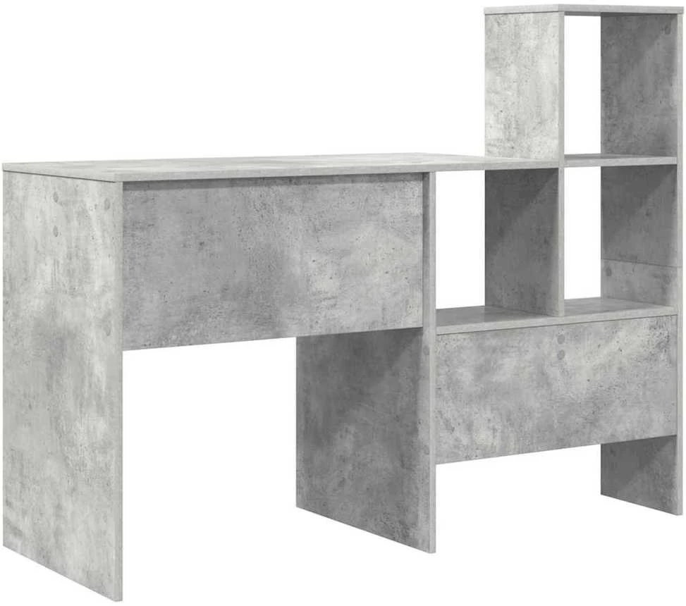 Stalas Betono pilka Apdirbta mediena 131,5 x 50 x 106,5 cm