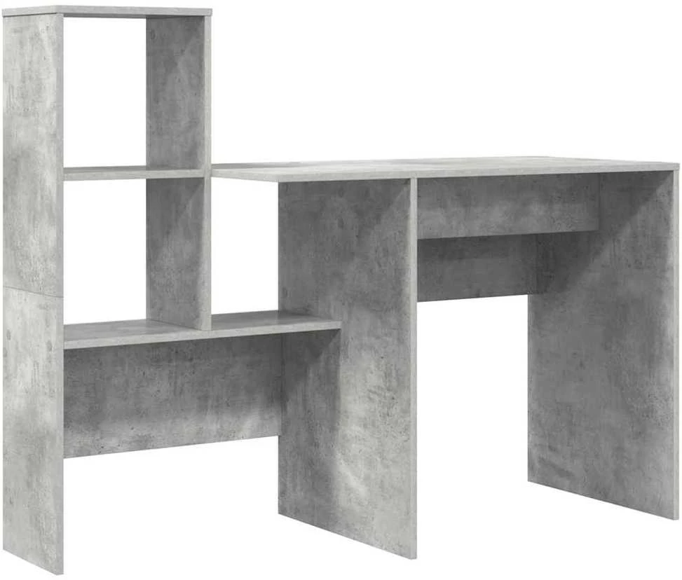 Stalas Betono pilka Apdirbta mediena 131,5 x 50 x 106,5 cm