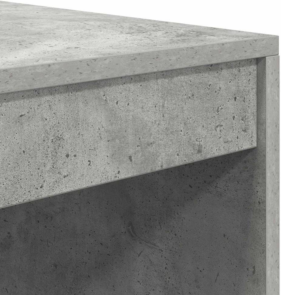 Stalas Betono pilka 145.5 x 50 x 127 cm 2 vnt.