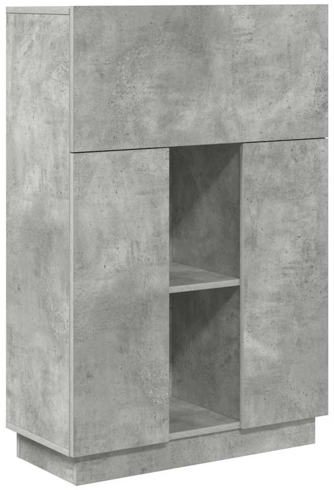 Stalas Betono pilka 71.5 x 31.5 x 106.5 cm Apdirbta mediena