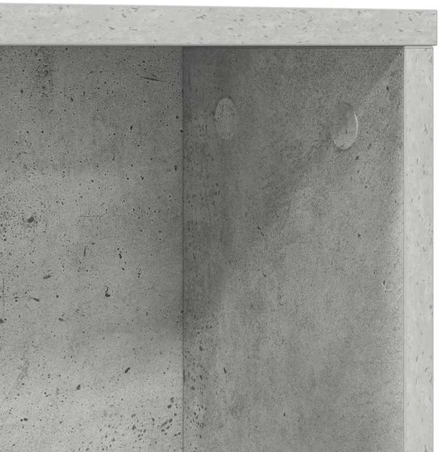 Stalas Betono pilka 91 x 50 x 149 cm Apdirbta mediena