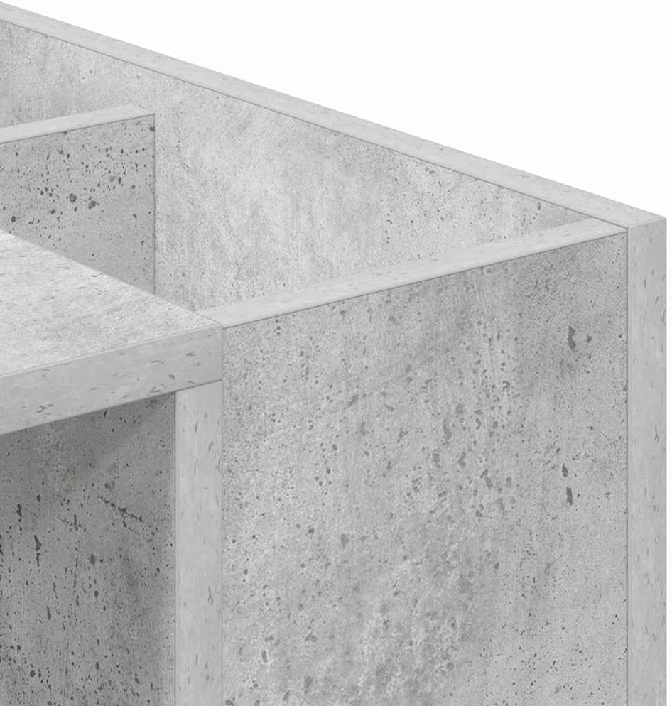 Stalas Betono pilka Apdirbta mediena 109 x 50 x 78 cm