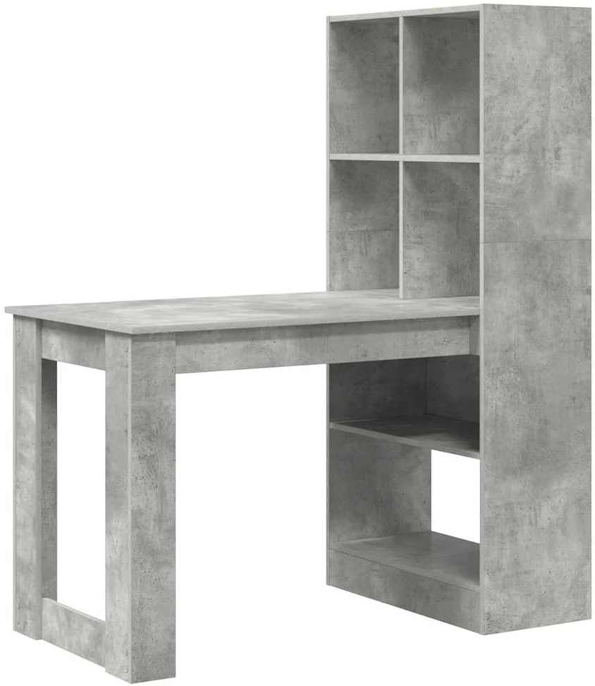 Stalas Betono pilka Apdirbta mediena 122 x 67 x 145 cm