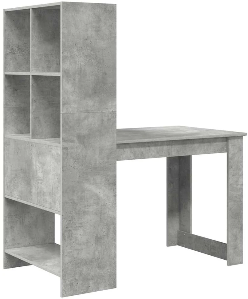 Stalas Betono pilka Apdirbta mediena 122 x 67 x 145 cm