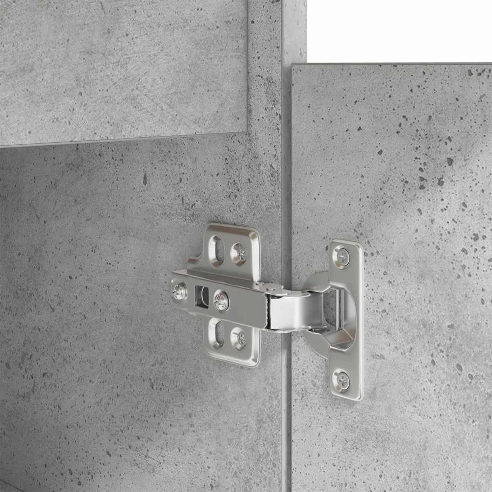 Stalas Betono pilka Apdirbta mediena 140 x 49 x 76 cm