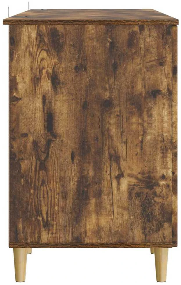 Stalas Dūminio ąžuolo 142,5 x 50 x 75 cm Apdirbta mediena