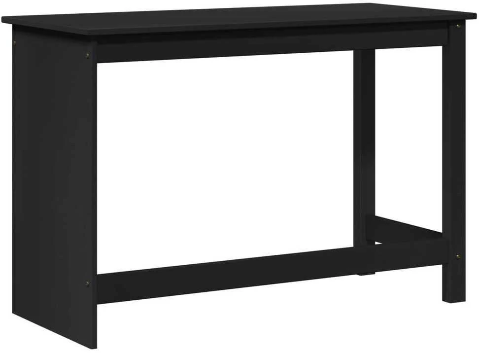 Stalas Juoda 112 x 50 x 75 cm Kietas pušies medis