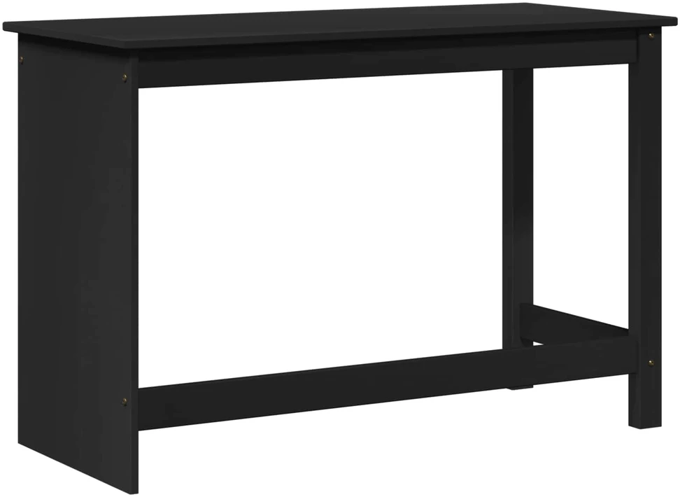Stalas Juoda 112 x 50 x 75 cm Kietas pušies medis