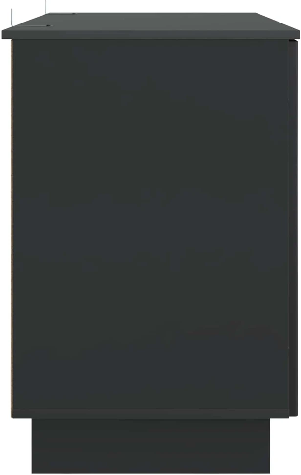 Stalas Juoda Apdirbta mediena 142,5 x 50 x 75 cm