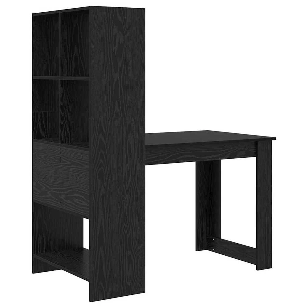 Stalas Juodas ąžuolas Apdirbta mediena 122 x 67 x 145 cm