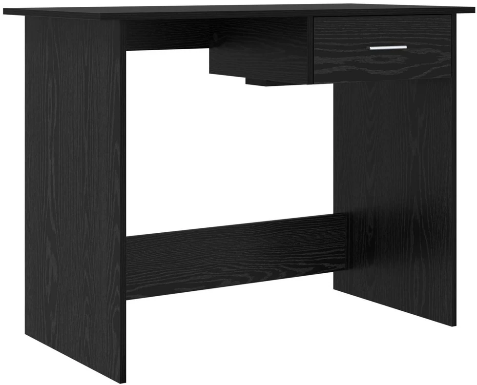 Stalas Juodas ąžuolas 100 x 50 x 76 cm Apdirbta mediena