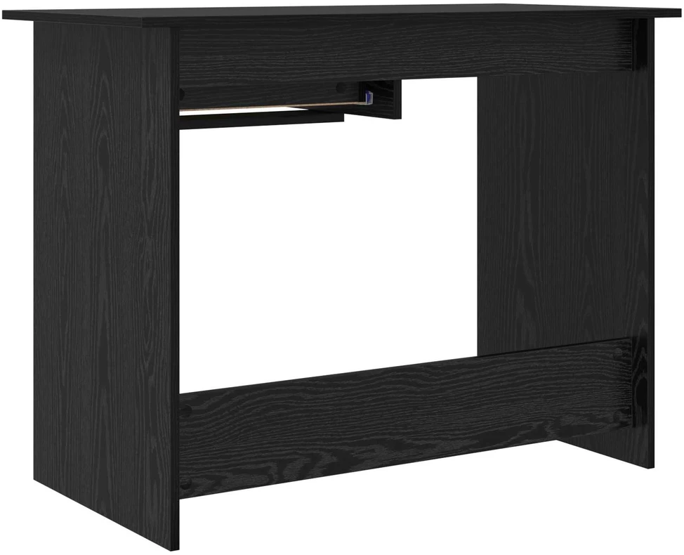Stalas Juodas ąžuolas 100 x 50 x 76 cm Apdirbta mediena