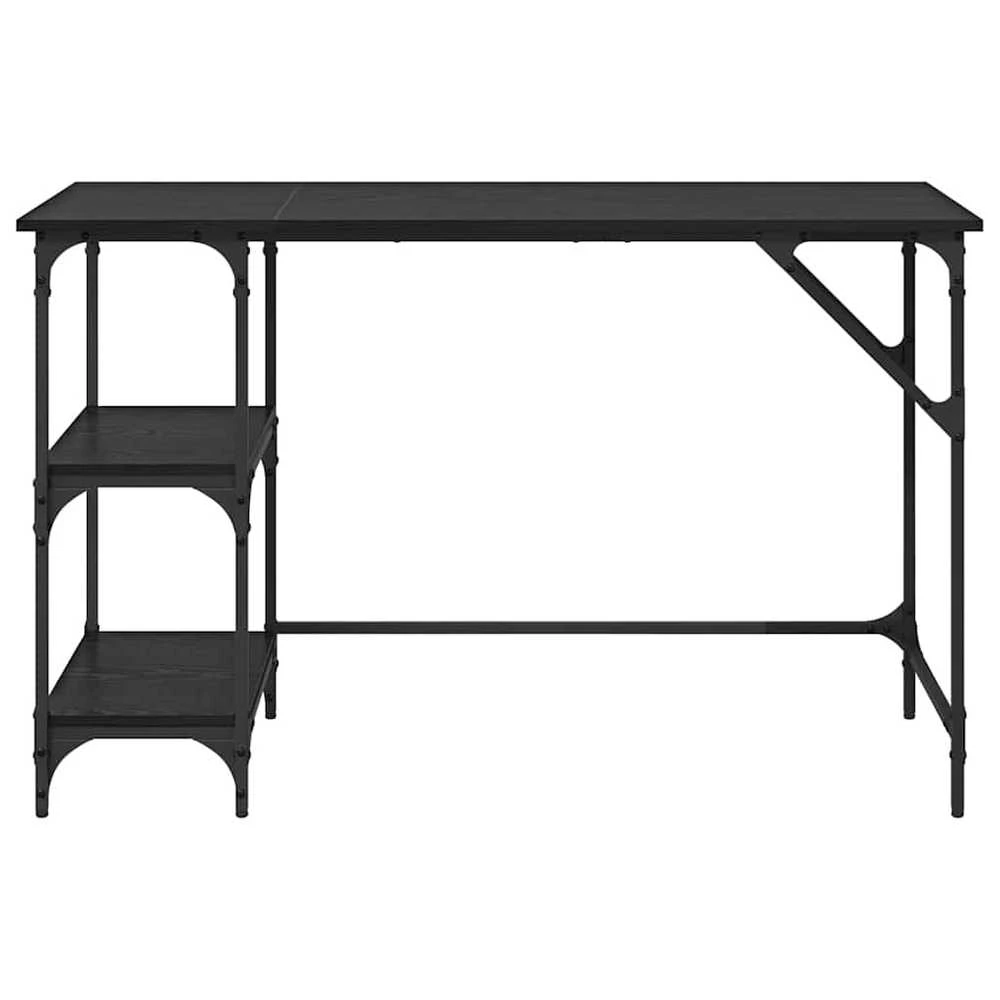 Stalas Juodas ąžuolas 120 x 50 x 75 cm Apdirbta mediena