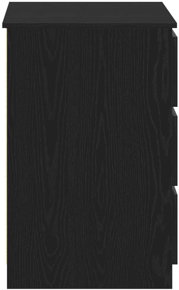 Stalas Juodas ąžuolas Apdirbta mediena 140 x 50 x 76 cm
