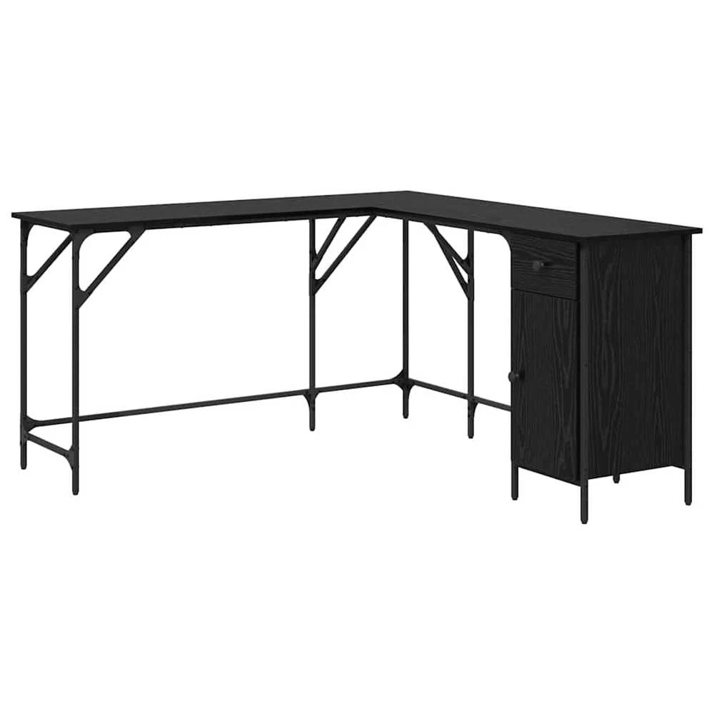 Stalas Juodas ąžuolas Apdirbta mediena 141 x 141 x 75 cm