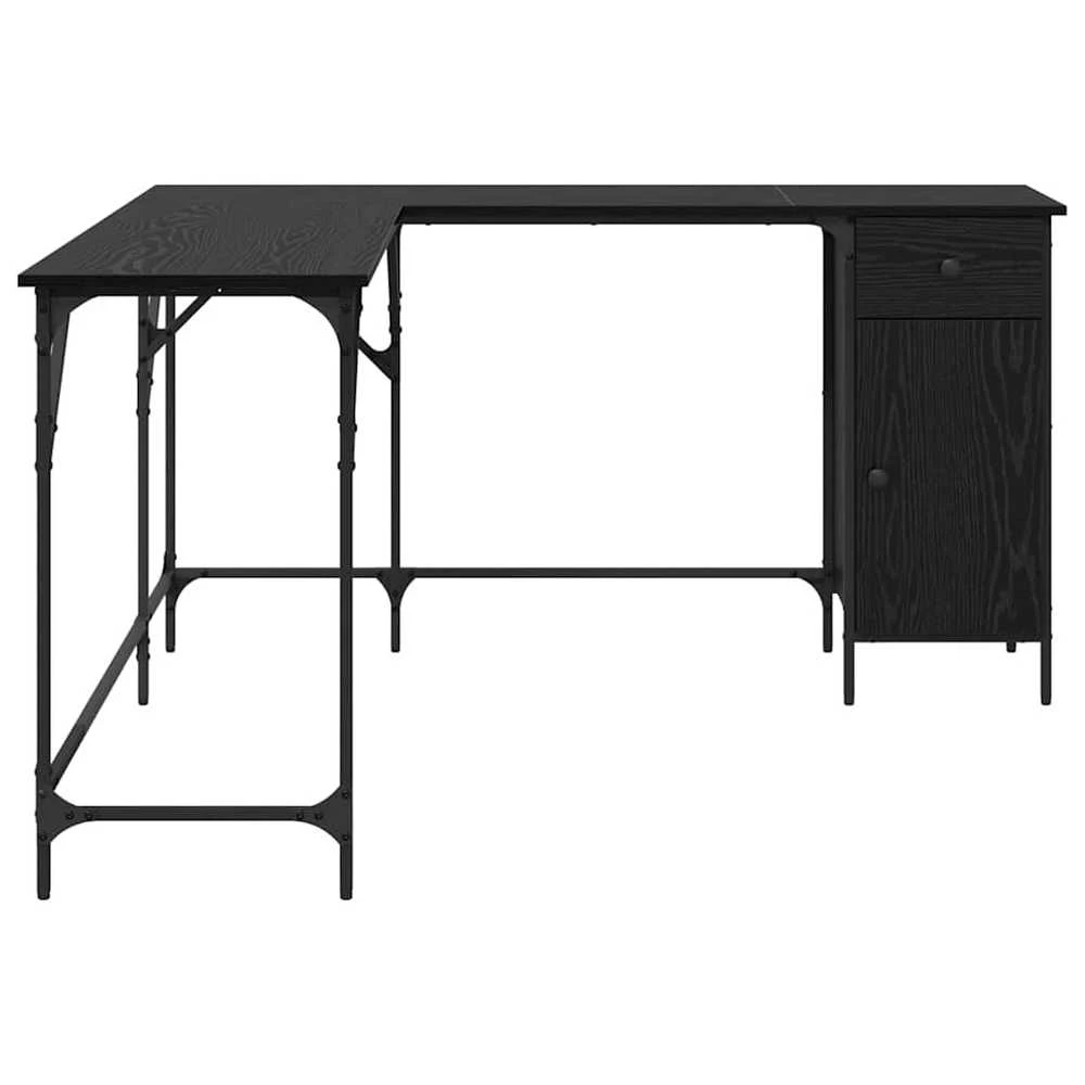Stalas Juodas ąžuolas Apdirbta mediena 141 x 141 x 75 cm