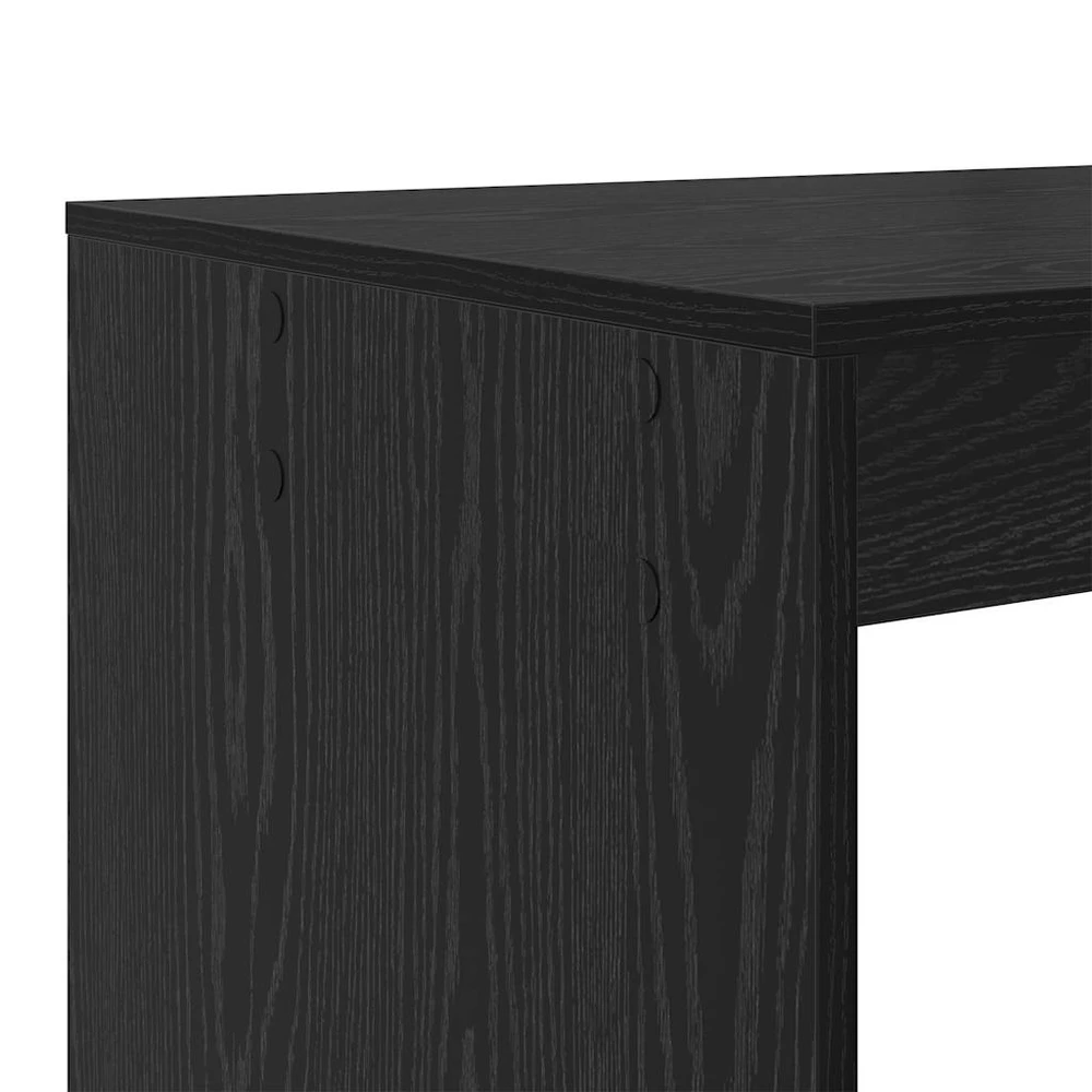Stalas Juodas ąžuolas Apdirbta mediena 108 x 55 x 103.5 cm