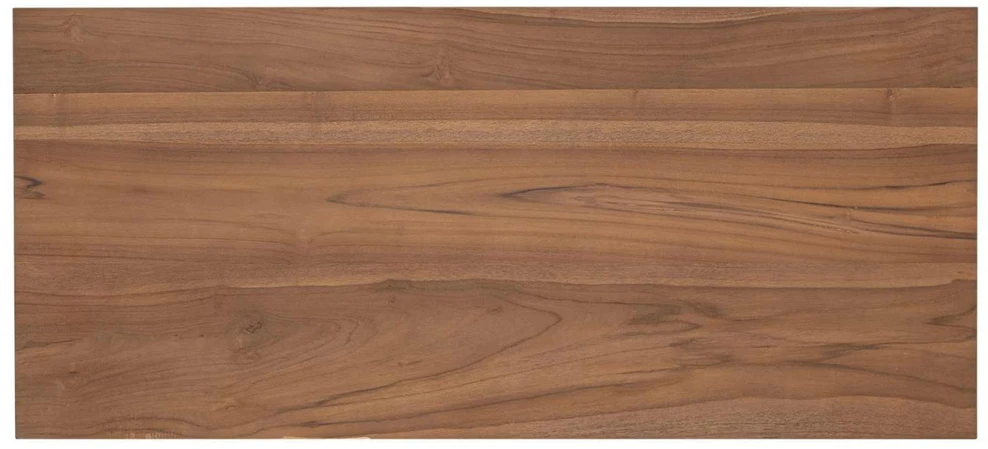 Stalas Natūrali Kieto teka medžio 100 x 45 x 75cm