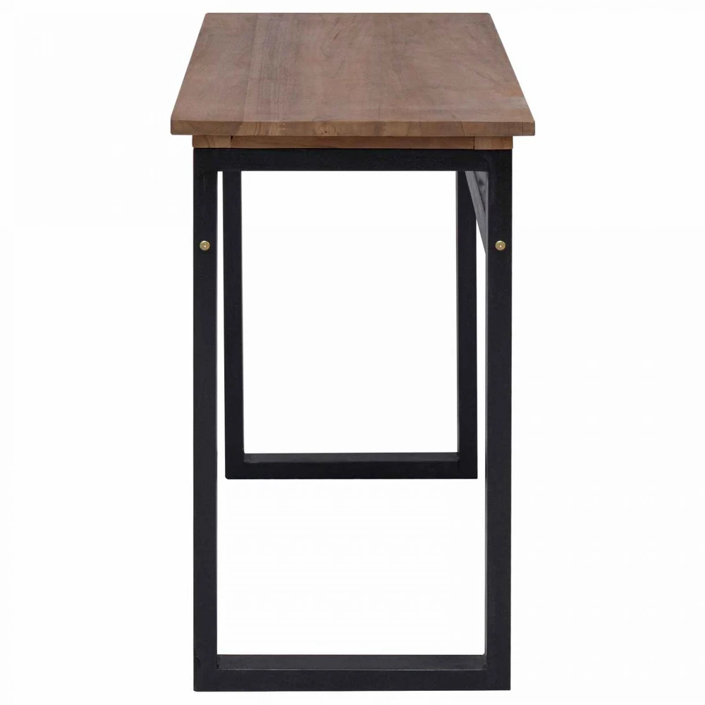 Stalas Natūrali Kieto teka medžio 100 x 45 x 75cm
