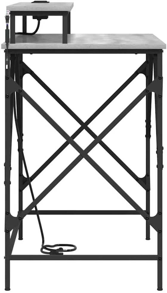 Stalas Pilkas Sonoma 100 x 50 x 86,5 cm Apdirbta mediena