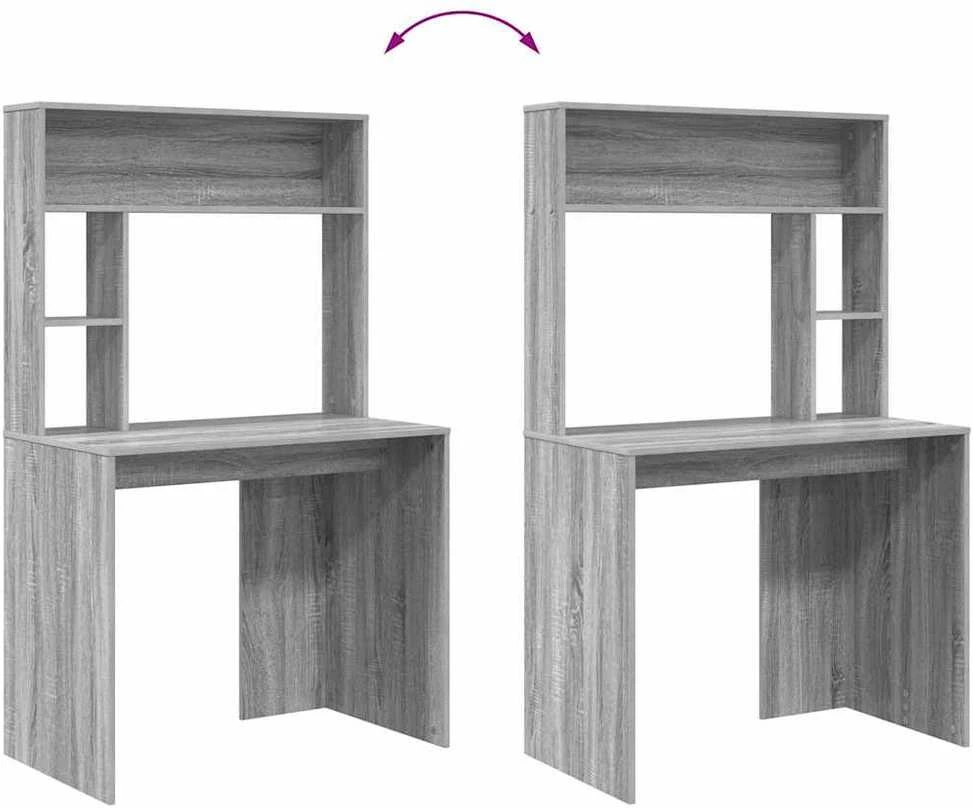 Stalas Pilkas Sonoma 91 x 50 x 149 cm Apdirbta mediena