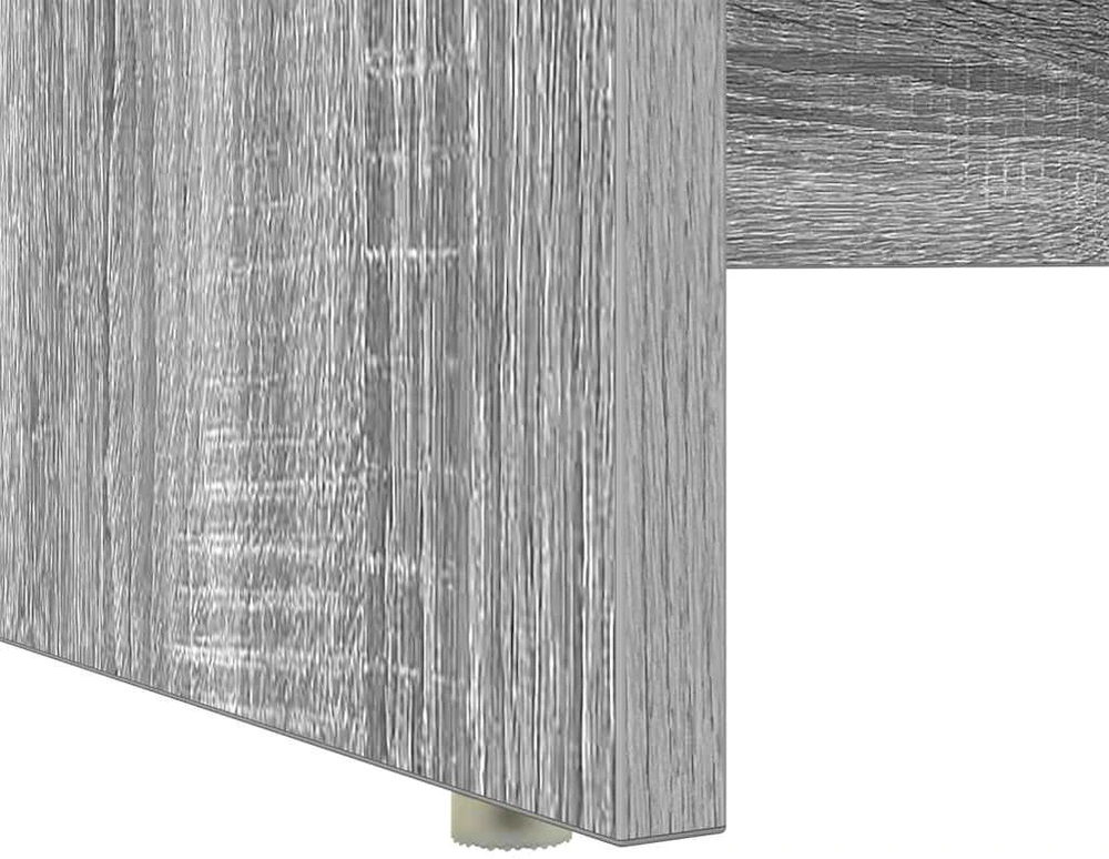 Stalas Pilkas Sonoma 120,5 x 44 x 88,5 cm Apdirbta mediena