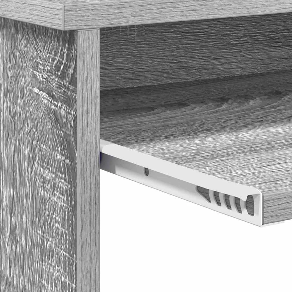 Stalas Pilkas Sonoma 120,5 x 44 x 88,5 cm Apdirbta mediena