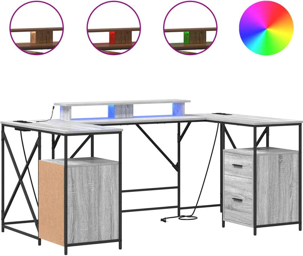 Stalas Pilkas Sonoma Apdirbta mediena 182 x 101 x 87,5 cm