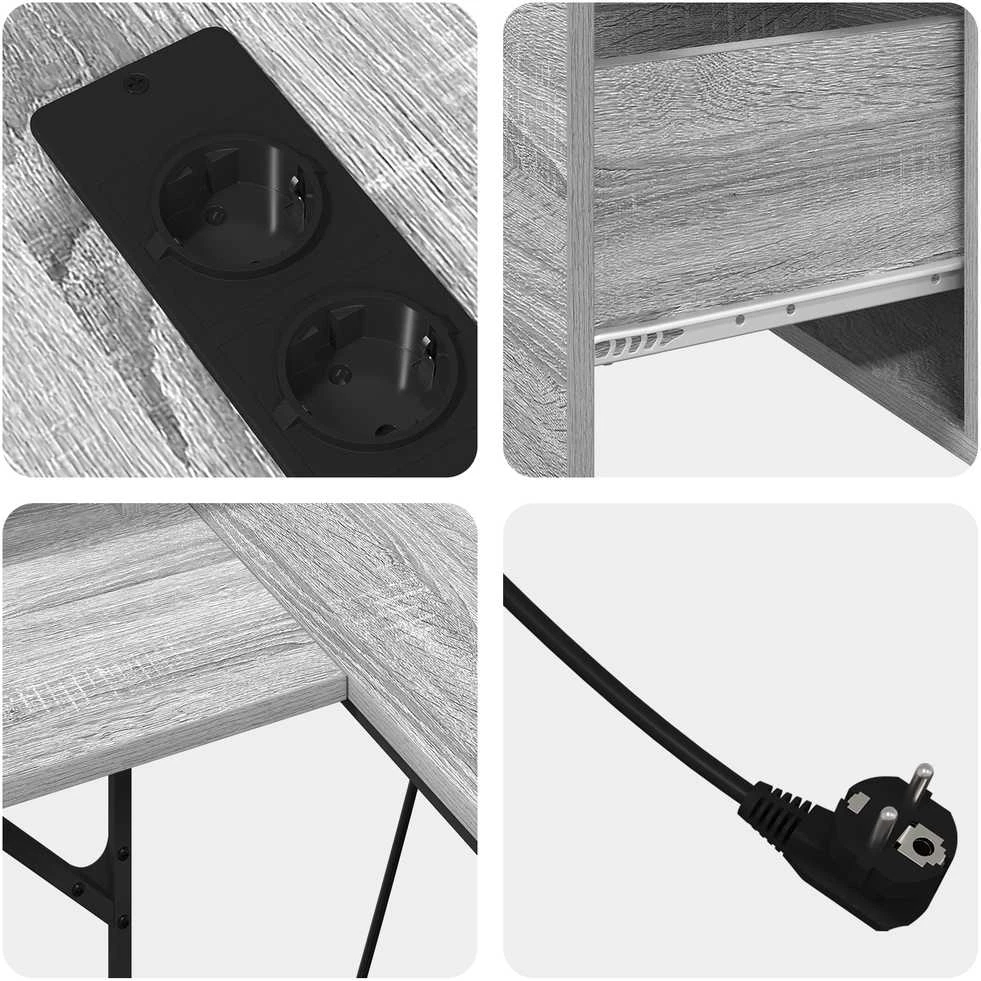 Stalas Pilkas Sonoma Apdirbta mediena 182 x 101 x 87,5 cm