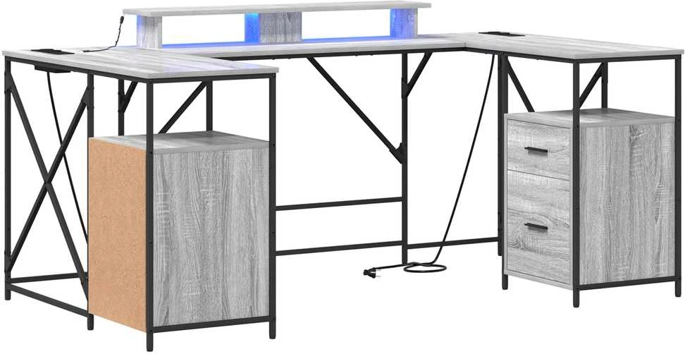 Stalas Pilkas Sonoma Apdirbta mediena 182 x 101 x 87,5 cm