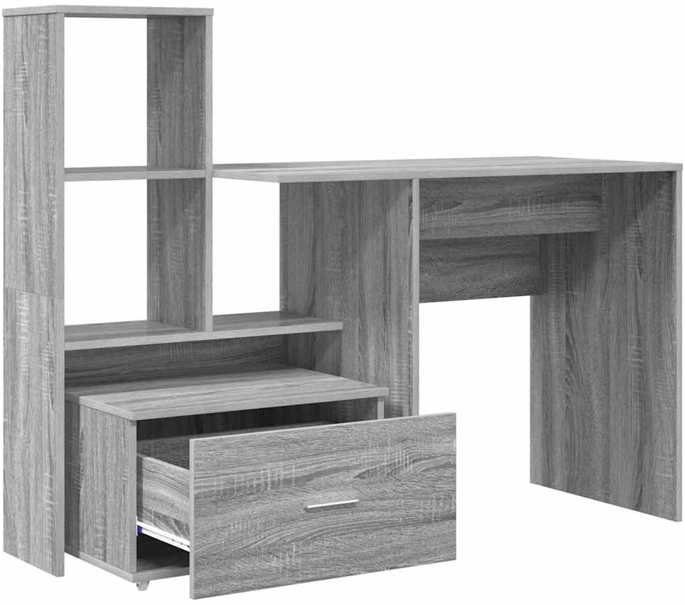 Stalas Pilkas Sonoma Apdirbta mediena 131,5 x 50 x 106,5 cm