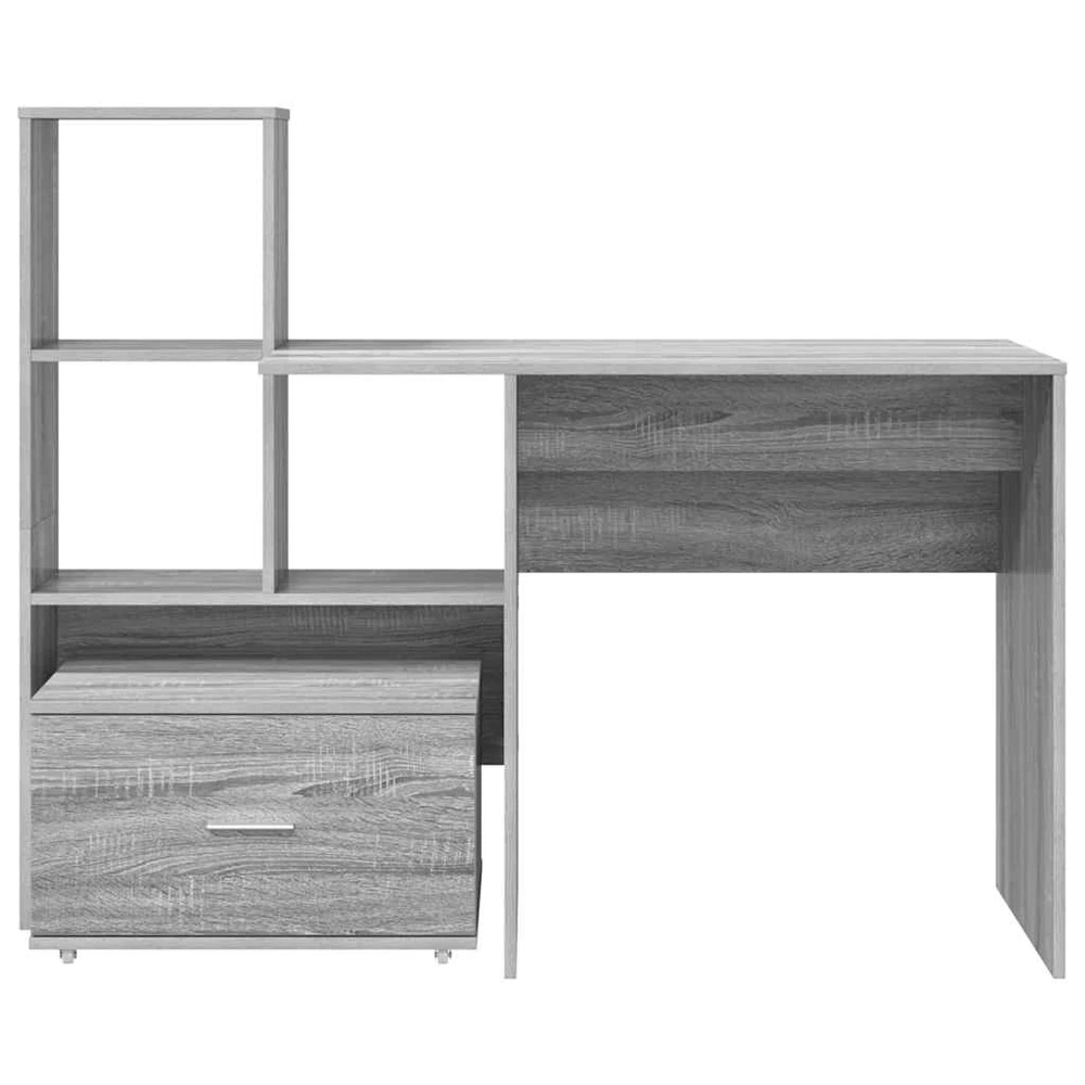 Stalas Pilkas Sonoma Apdirbta mediena 131,5 x 50 x 106,5 cm