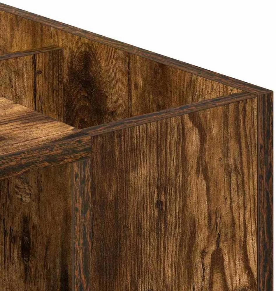 Stalas Rūkyta ąžuolas Apdirbta mediena 109 x 50 x 78 cm