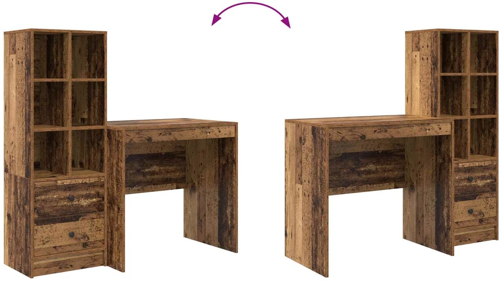 Stalas Senas medis 125,5 x 50 x 127 cm 2 vnt.