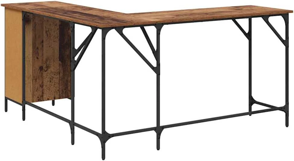Stalas Senovinis medis Apdirbta mediena 141 x 141 x 75 cm