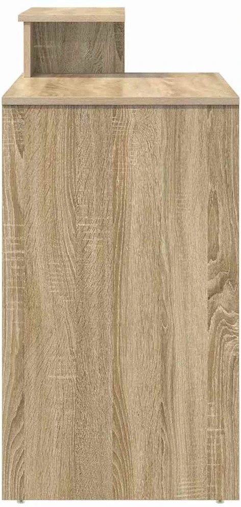 Stalas Sonoma ąžuolas 120,5 x 44 x 88,5 cm Apdirbta mediena