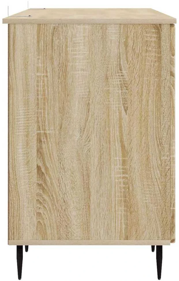 Stalas Sonoma ąžuolas 142,5 x 50 x 75 cm Apdirbta mediena