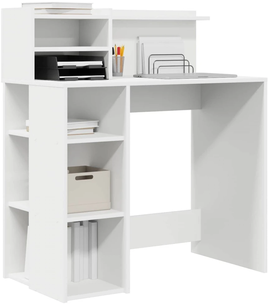 Stalas Balta Apdirbta mediena 90 x 48 x 101,5 cm