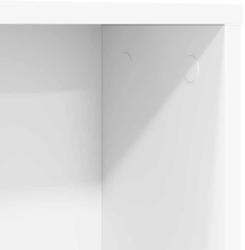 Stalas Balta 91 x 50 x 149 cm Apdirbta mediena