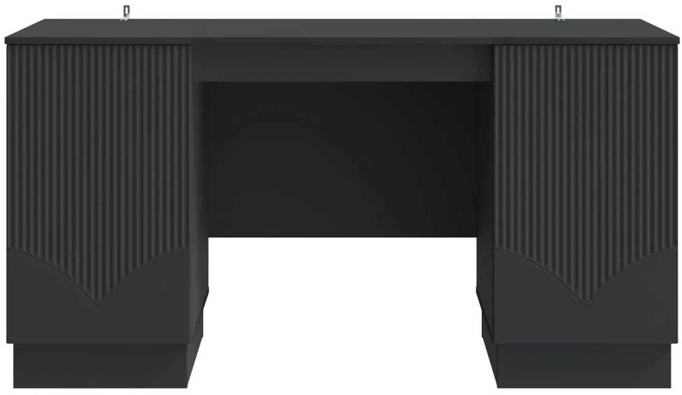 Stalas Juoda 142,5 x 50 x 75 cm Apdirbta mediena