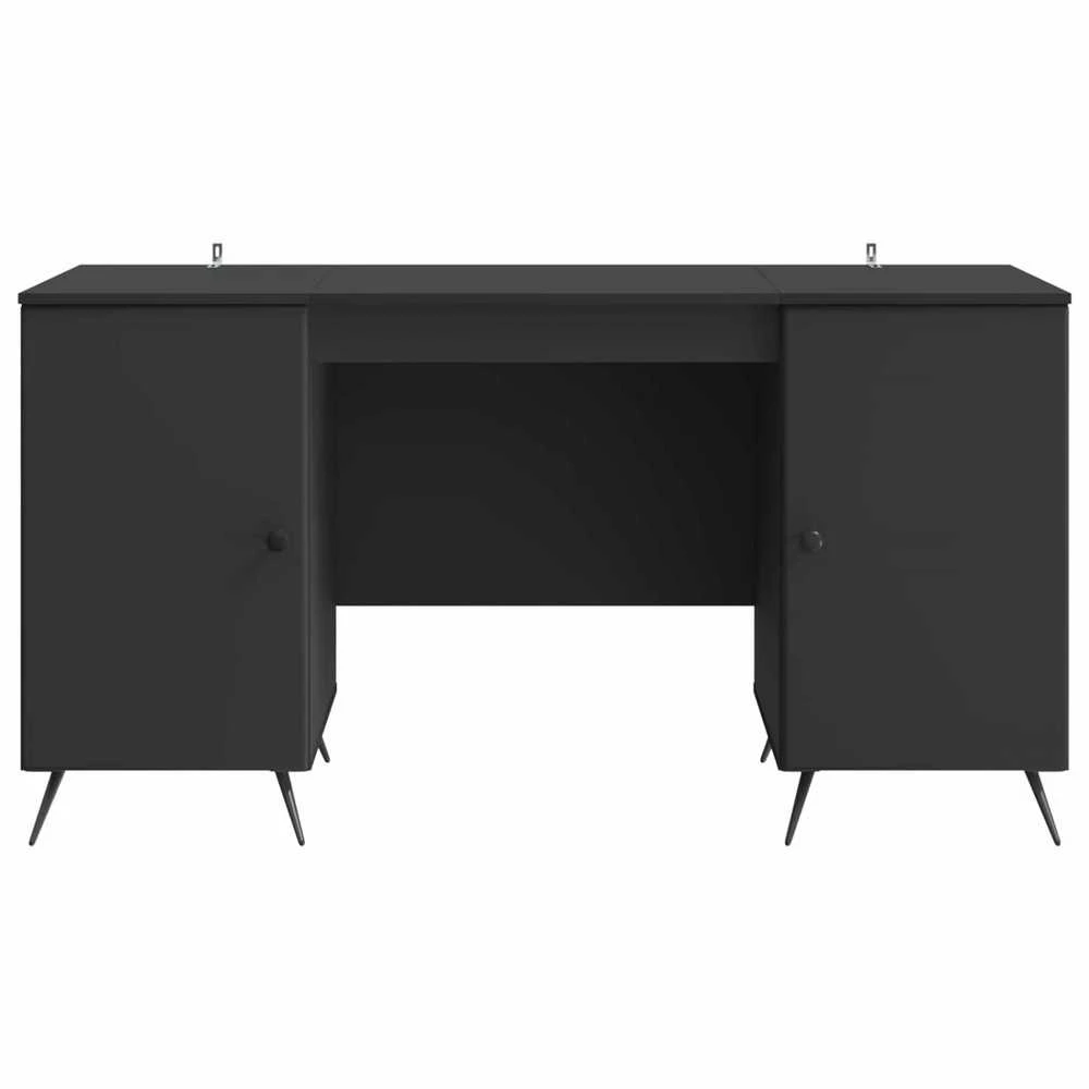 Stalas Juoda 142,5 x 50 x 75 cm Apdirbta mediena