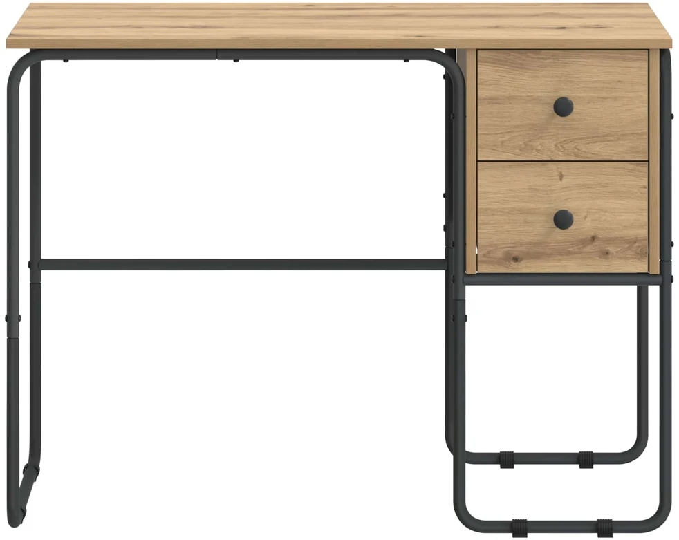 Stalas su saugojimo vieta Artisano ąžuolo 100 x 50 x 75 cm