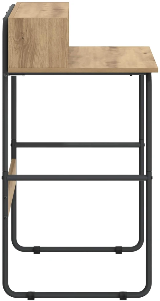 Stalas su saugojimo vieta Artisano ąžuolo 80 x 50 x 91 cm