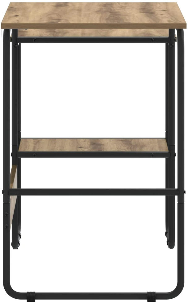 Stalas su saugojimo vieta Artisano ąžuolo 100 x 50 x 75 cm