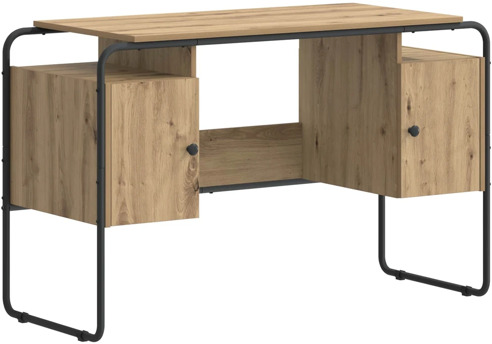 Stalas su saugojimo vieta Artisano ąžuolo 120 x 50.5 x 75.5 cm