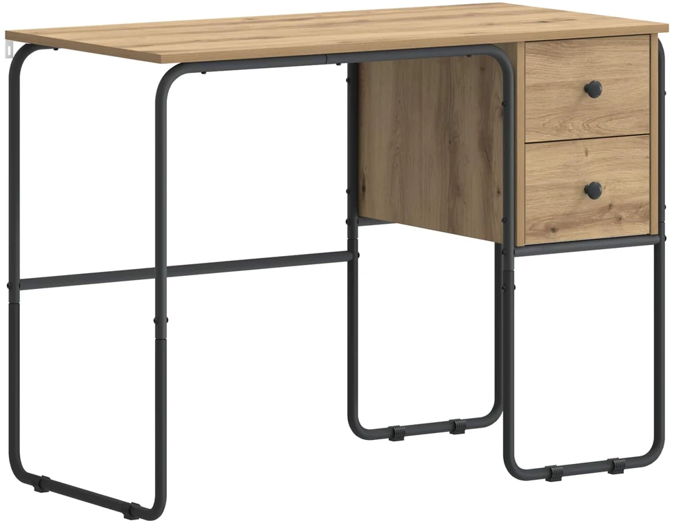 Stalas su saugojimo vieta Artisano ąžuolo 100 x 50 x 75 cm