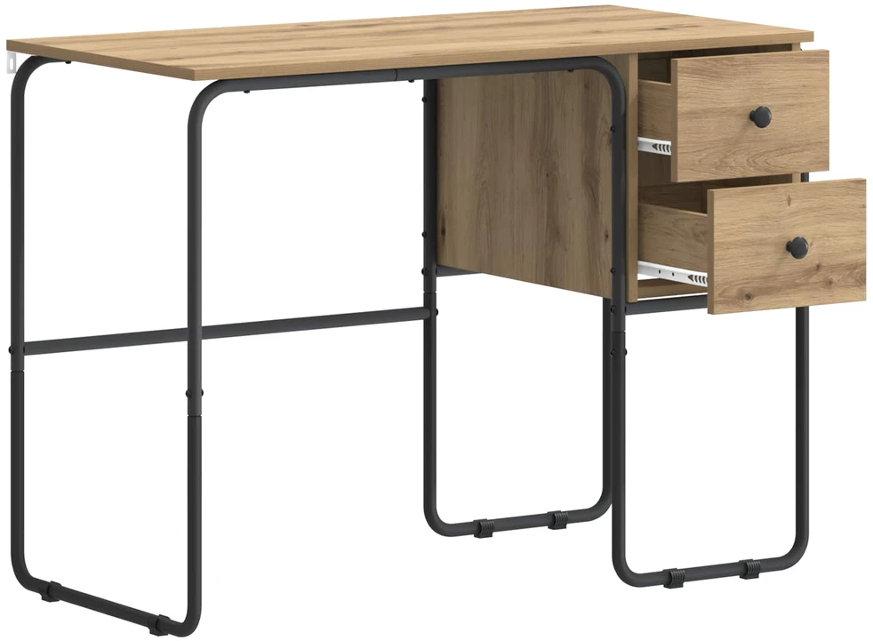 Stalas su saugojimo vieta Artisano ąžuolo 100 x 50 x 75 cm