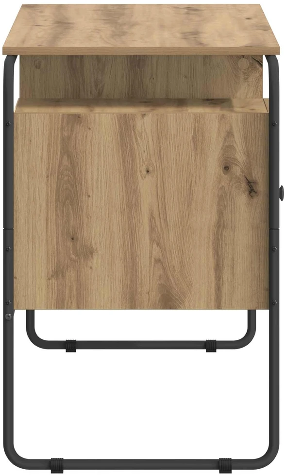 Stalas su saugojimo vieta Artisano ąžuolo 120 x 50.5 x 75.5 cm