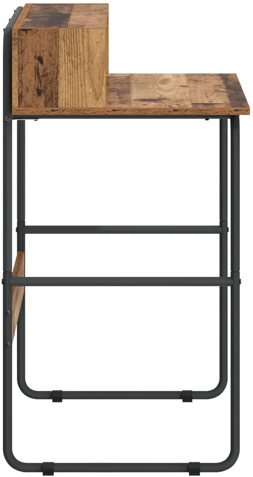 Stalas su saugojimo vieta Sendintos medienos 80 x 50 x 91 cm