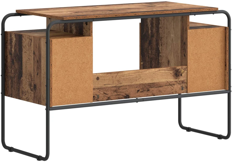 Stalas su saugojimo vieta Ąžuolo mediena 120 x 50.5 x 75.5 cm